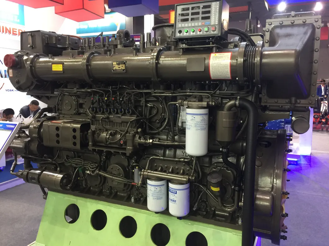 1100HP Yuchai Marine Diesel Engine Fishing Boat Engine Tugboat Motor