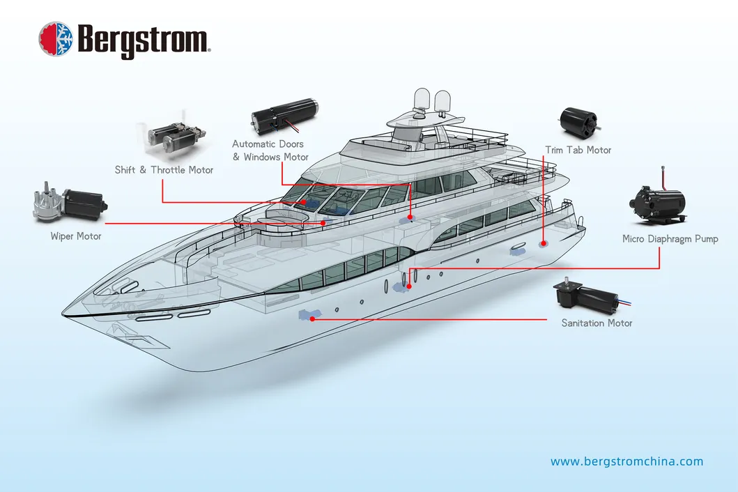12V DC Outboard Engine Marine Motor Oil Pump Motor BZY103 -00
