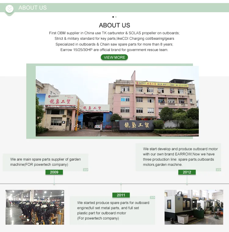 2 and 4 Stroke Outboard Motors Similar with YAMAHA Enduro Type More Durable