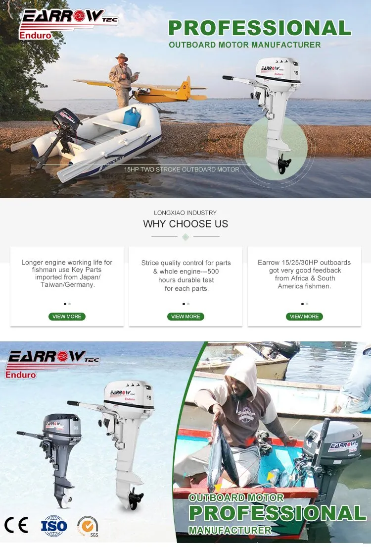 2 and 4 Stroke Outboard Motors Similar with YAMAHA Enduro Type More Durable