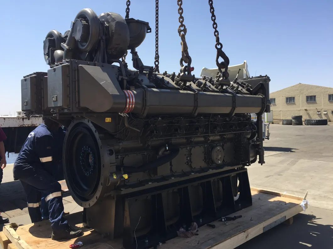 2000HP 1350rpm Main Engine Propulsion System 2000HP Trawler Boat Motor