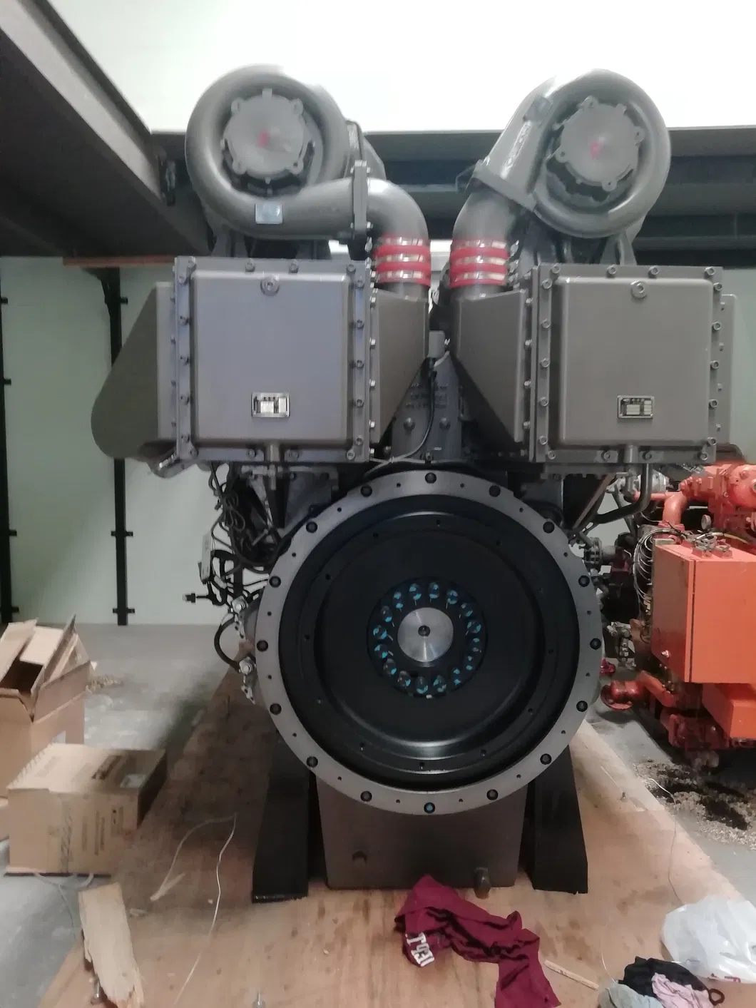 2000HP 1500rpm Marine Diesel Engine Trawler Boat Dredger Boat Motor