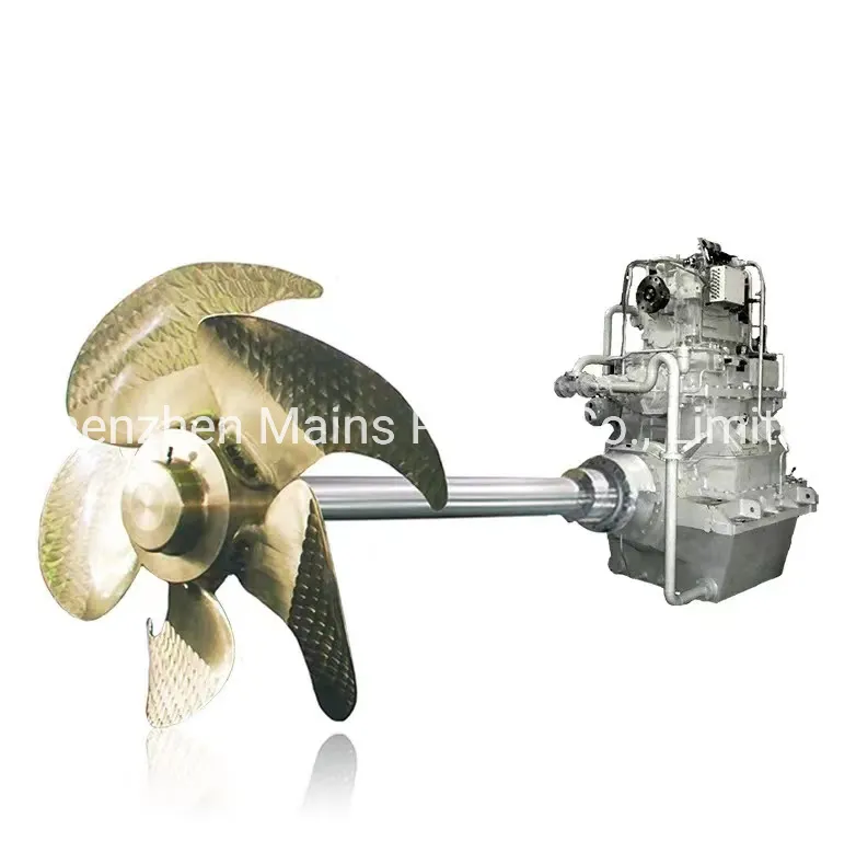 2200HP Marine Boat Propulsion System Main Engine Gearbox Shaft Propeller