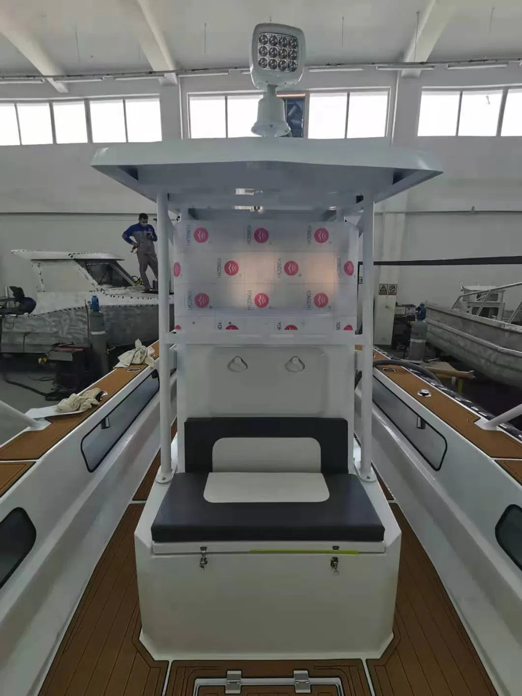 25FT Aluminium Walk Around Speed Boat Center Console Fishing Boat with T-Top