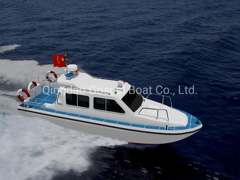 26feet 7.89m Aluminum Pilot Patrol Rescue Aluminium Speed Motor Boat