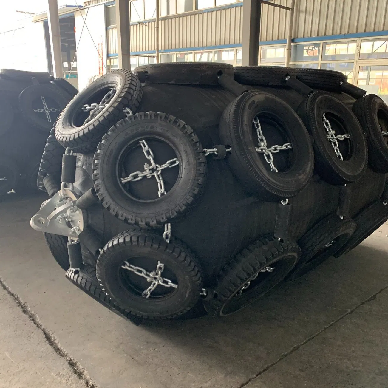 3.3*6.5m Pneumatic Fender for Sts Operation Project, Pneumatic Rubber Fender