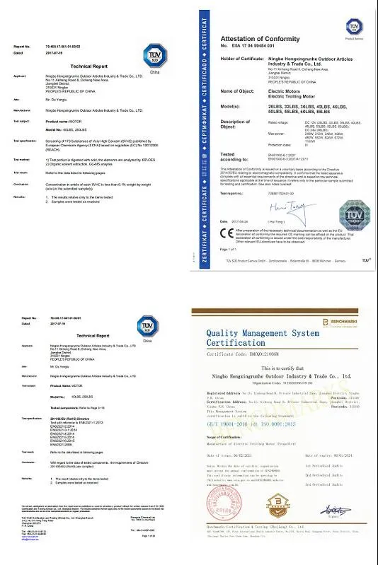 36lbs Thrust Boat Outboard Trolling Motor Electric Outboard Boat Motor