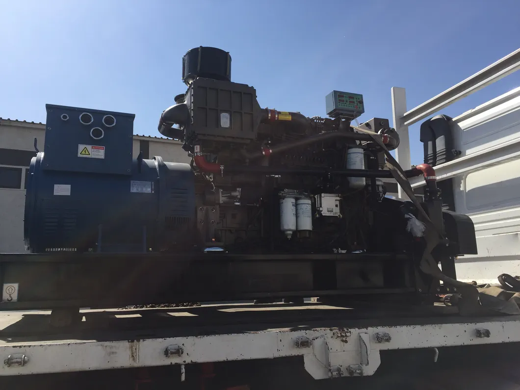400kw Rated Power Auxiliary Generator Marine Diesel Genset Vessel Electricity