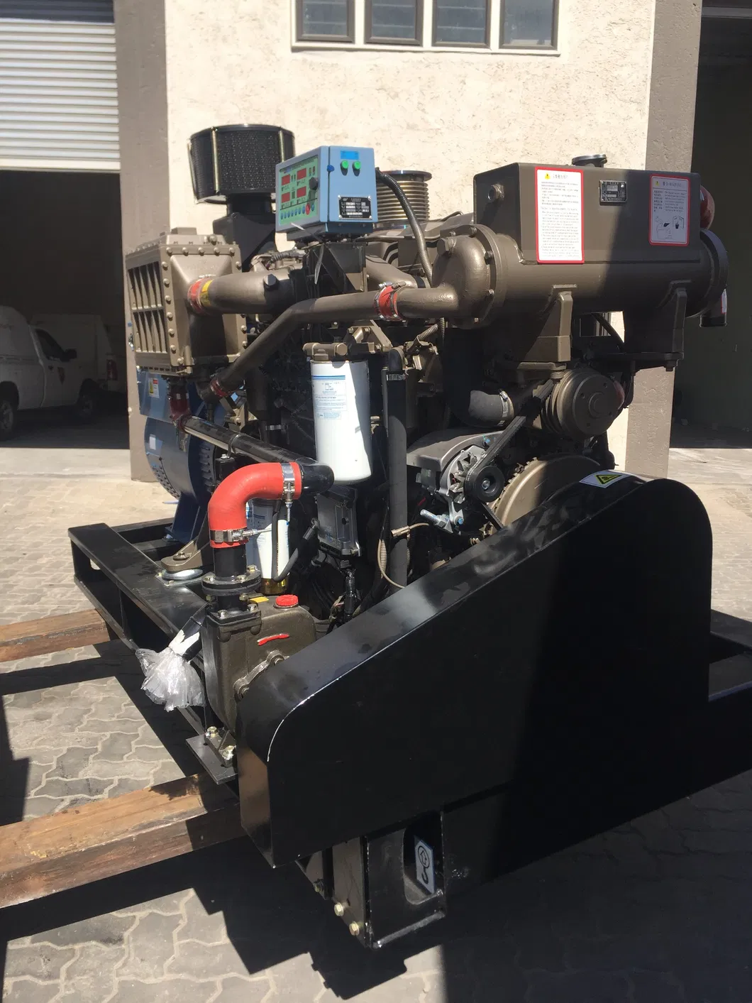 400kw Rated Power Auxiliary Generator Marine Diesel Genset Vessel Electricity