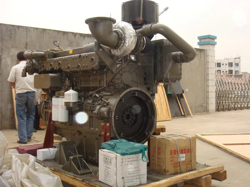 540HP Yuchai Marine Diesel Engine 1800rpm 540HP Fishing Boat Engine