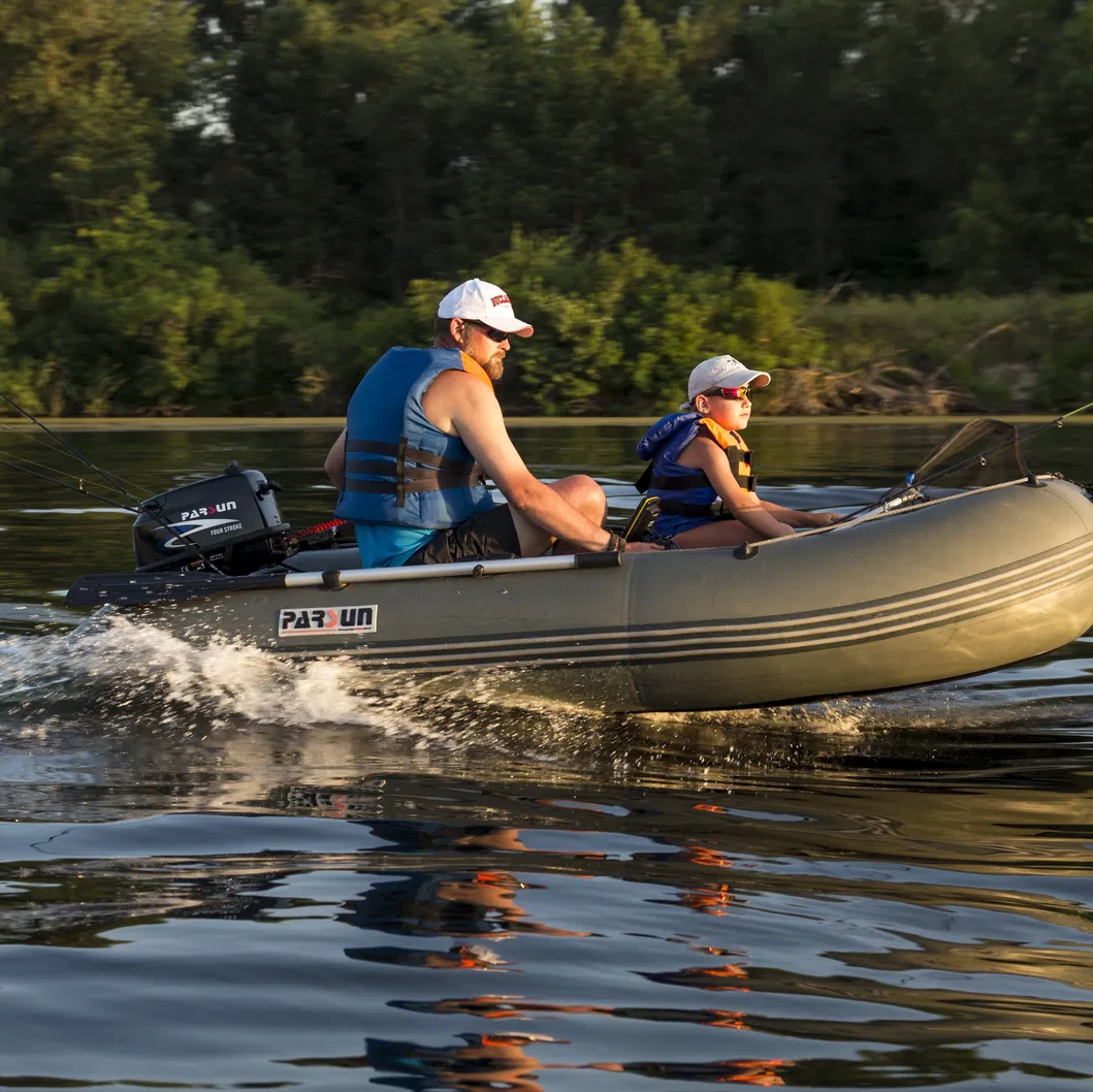 5HP outboard motor compatible for Tohatsu engine with 9L portable fuel tank