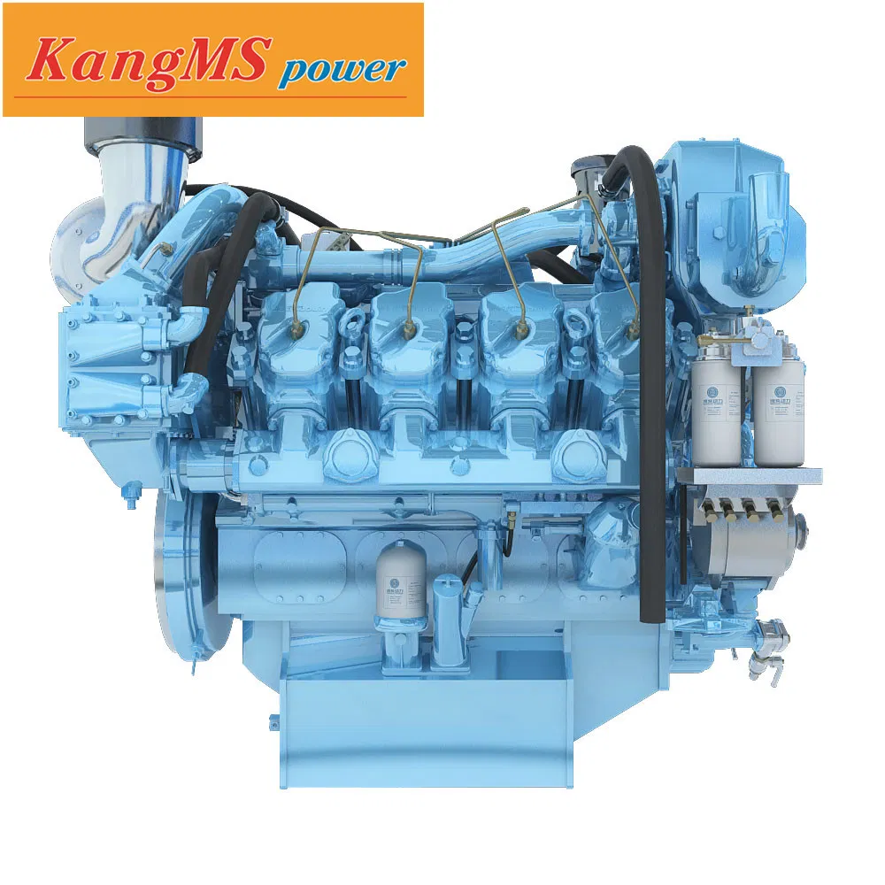 750HP Weichai Marine Engine V 8 Cylinder Baudouin Series Boat Engine