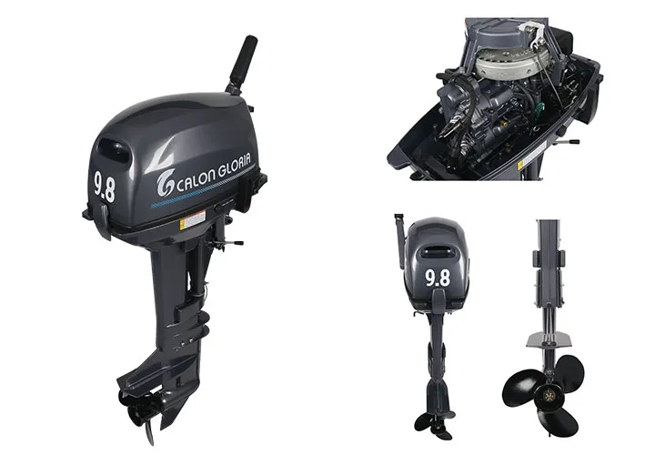 9.8HP Two-Stroke Gasoline Boat Engine Outboard Motor