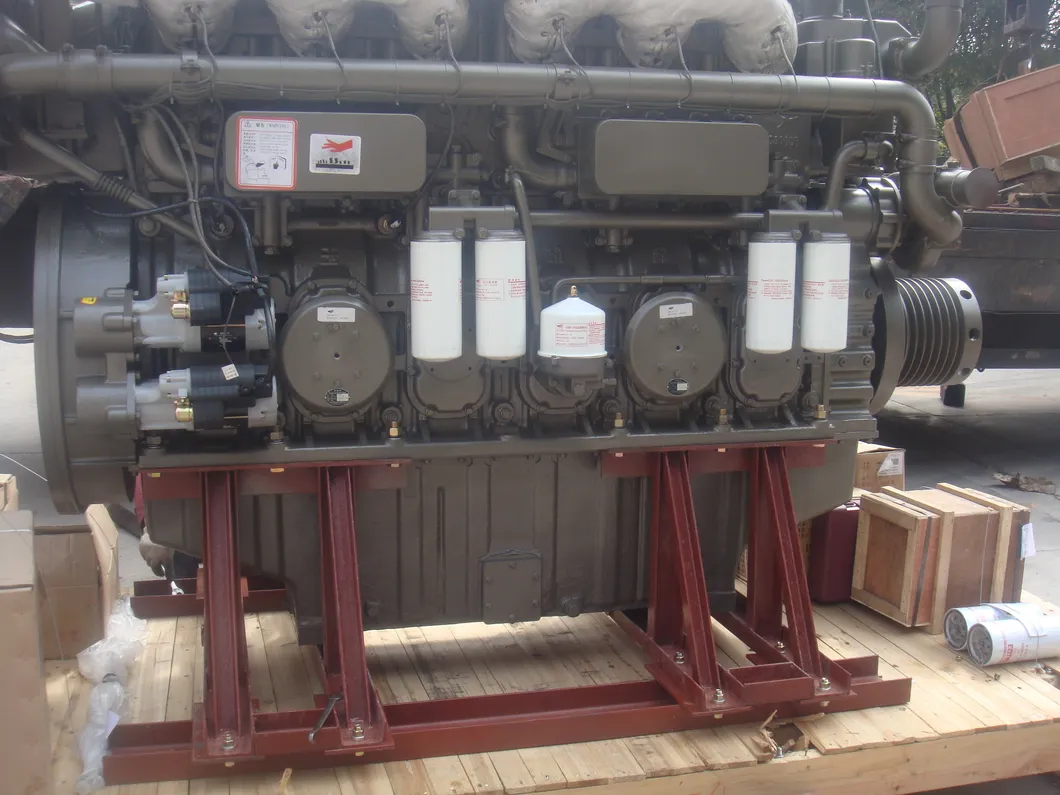925HP 1350rpm Marine Diesel Engine for Fishing Boat Dredger Boat