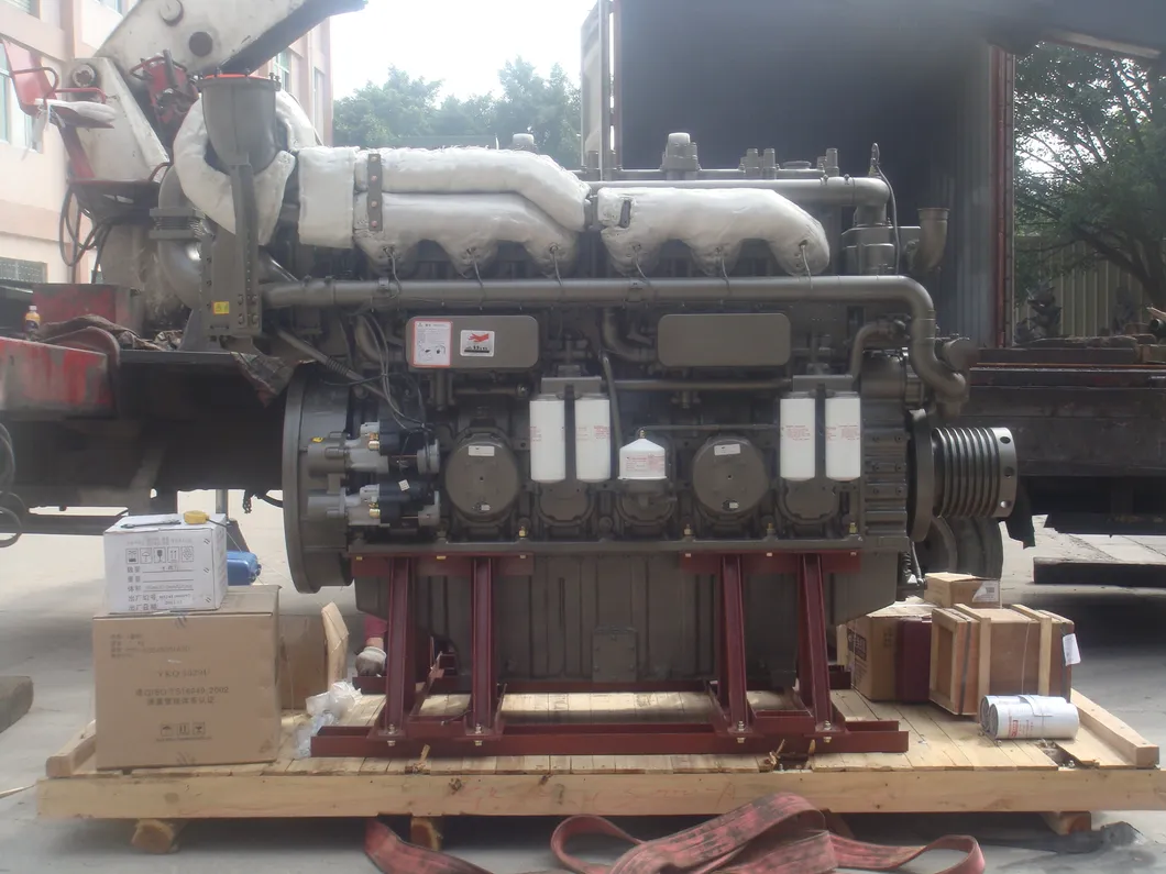 925HP 1350rpm Marine Diesel Engine for Fishing Boat Dredger Boat