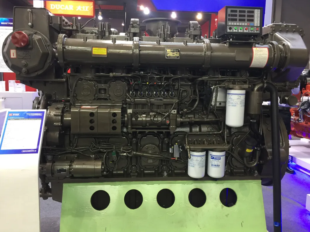 960HP 1350rpm Germany Mtu Technology Motor 960HP Yuchai Marine Engine