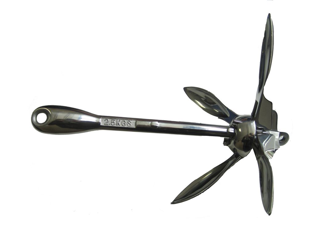 AISI 316 Stainless Steel Grapnel Anchor Type A