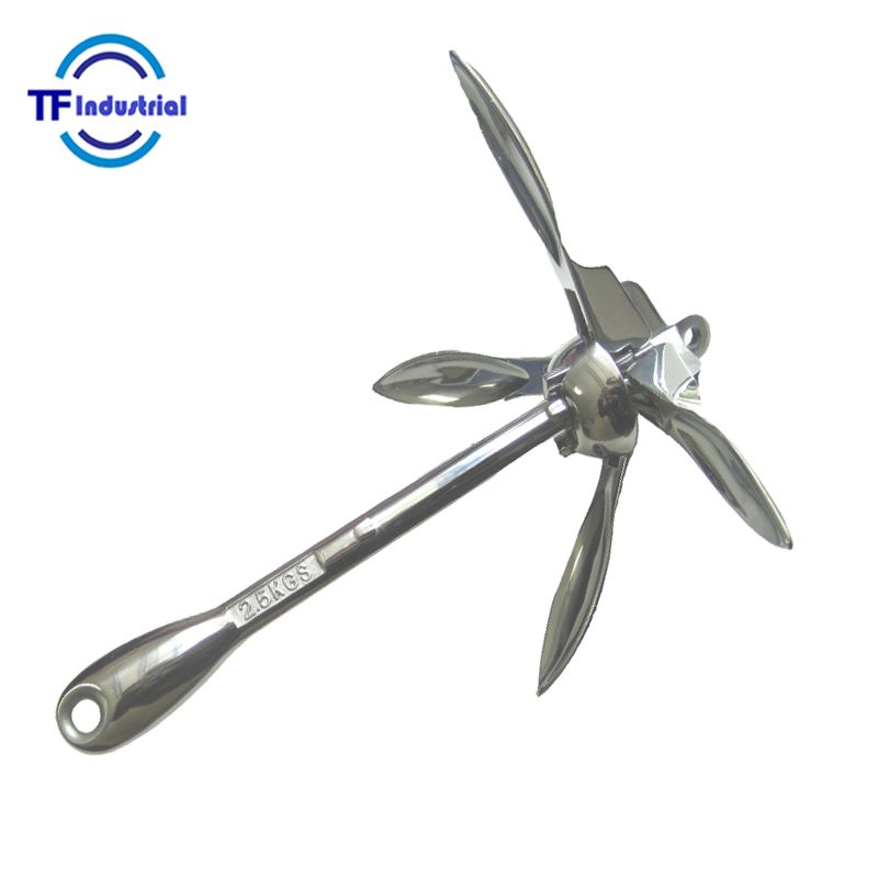 AISI 316 Stainless Steel Grapnel Anchor Type A