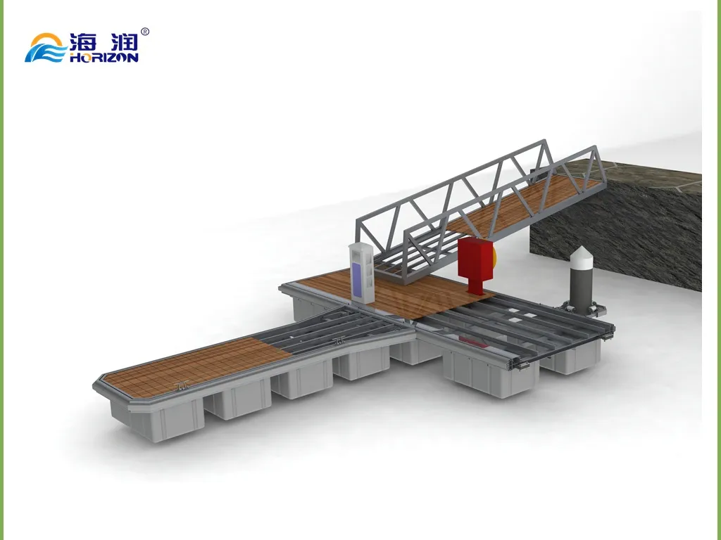 Aluminum Commercial Marina Floating Marine Platform