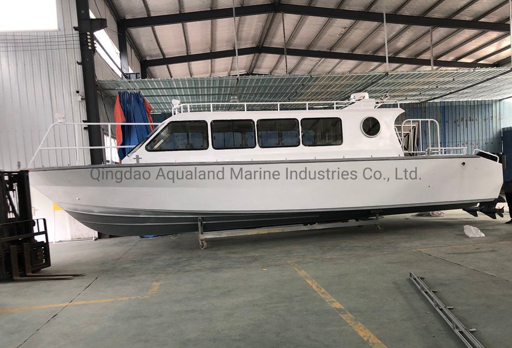 Aqualand 37feet 12m 15persons Aluminium Passenger Ferry Aluminum Rescue Patrol (AL1200CC)