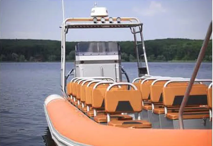 Aqualand 39feet 12m 25persons Aluminum Rigid Inflatable Rescue Patrol/Rib Motor Passenter Water Taxi Boat (SR1200)