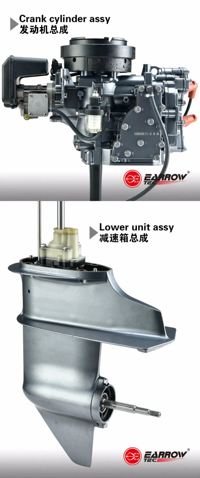 Best Sales Earrow 15 HP Outboard Motor Enduro Type with High Quality Parts From Japan and Taiwan