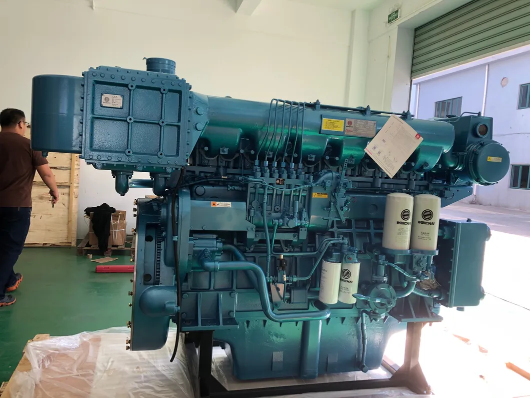 Brand New Weichai 750HP Marine Engine Whm6160mc756 for Fishing Boat