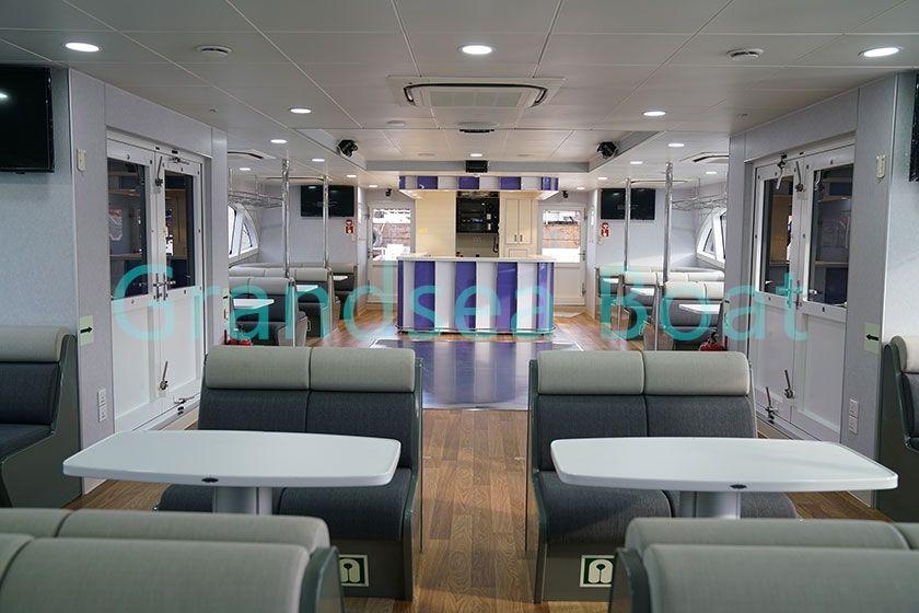 China 32m/ 105FT Monohull Aluminium High Speed Passenger Ferry Boat