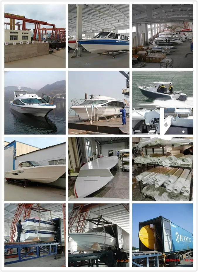 China 53FT Aluminum Fishing Coastal Offshore Pleasure Boat for Sale Australia