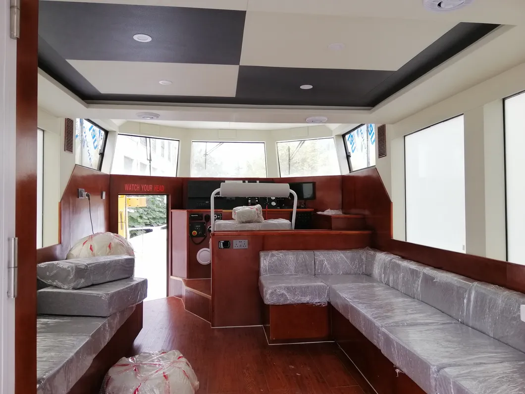 Chinese 16m 53FT Aluminum Lct Landing Craft Work Utility Boat for Sale