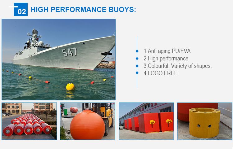 Floating Mooring EVA Foam Marine Buoys for Vessel