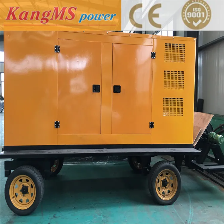 High Power Cummins Brand Engine Generator Hc100GF 50Hz with Silent Box