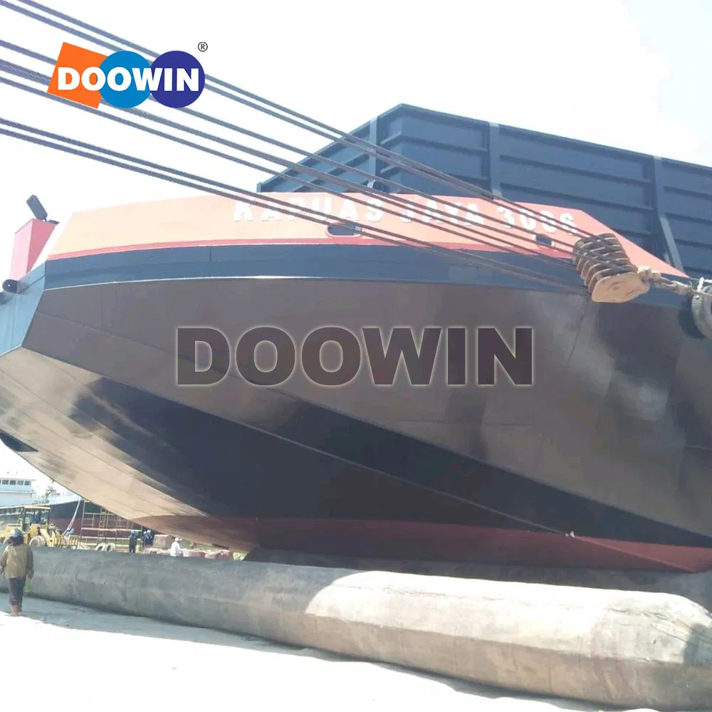 High Pressure Marine Salvage Ship Launching Balloon Docking Rubber Airbags