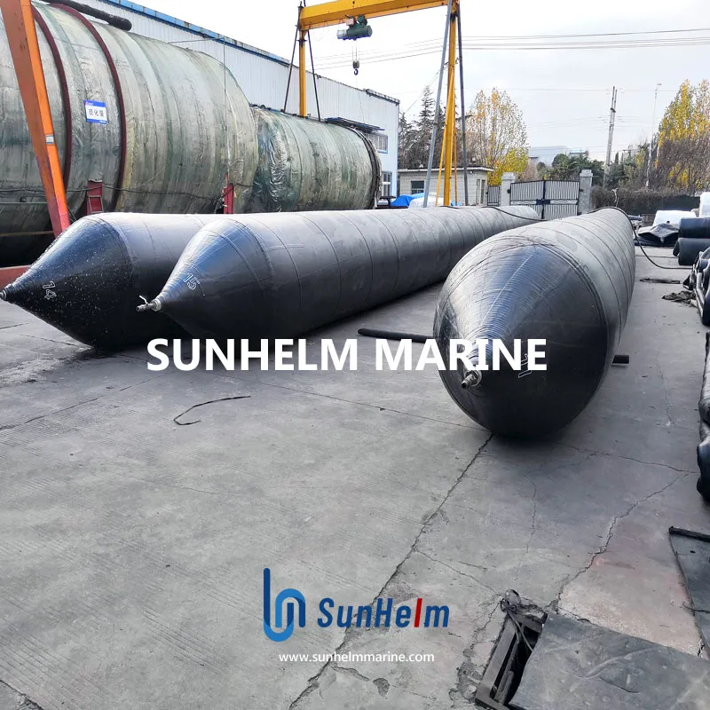 Inflatable Natural Rubber Heavy Lifting Ship Launching Marine Airbag