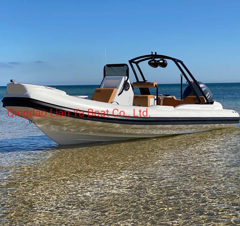 Liya 5.2m-8.3m Rigid Inflatable Boat PVC Rib Boat for Sale