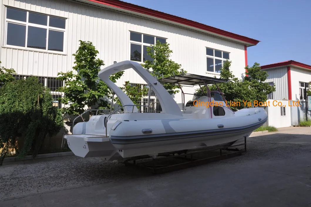 Liya 8.3m/27FT Military Rib Hypalon Inflatable Boat for Sale