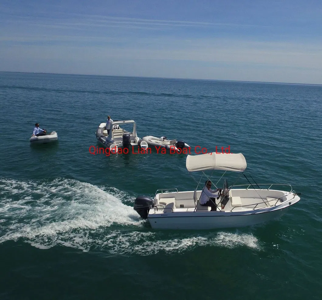 Liya Fiberglass Speed 14FT-25FT Fishing Boats Panga Boats with Engines