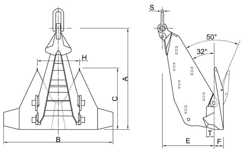 Lr/ABS/BV/Kr/Nk/Dnv Certificated Offshore Stevpris Super High Holding Power Anchor for Mooring