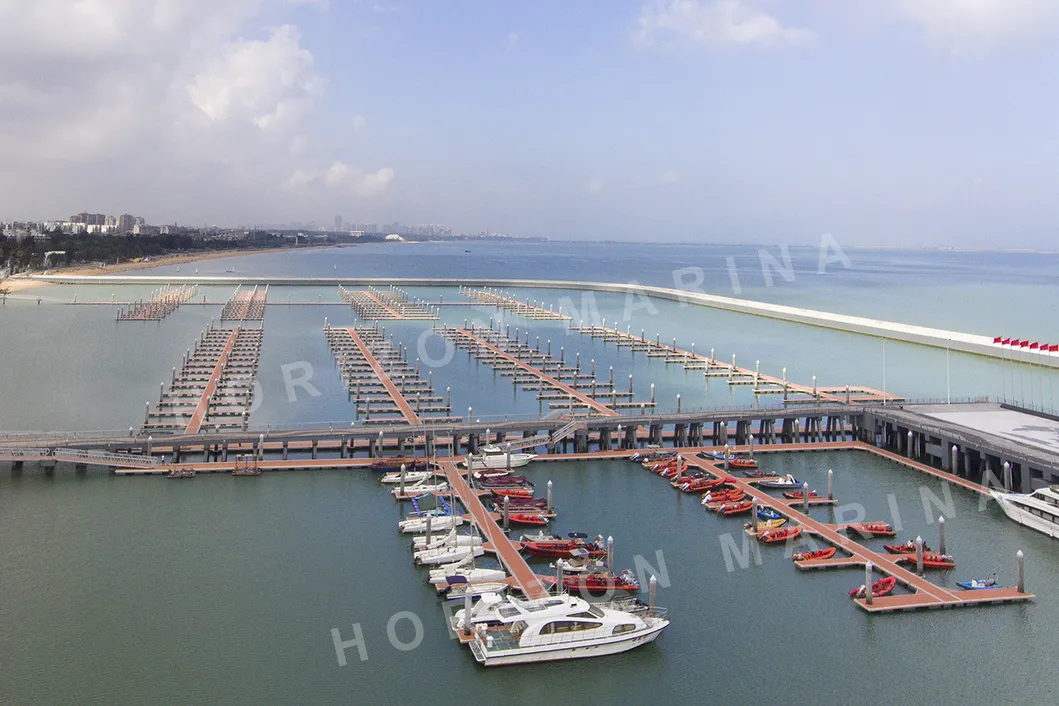 Marina Project of Aluminum Pontoon for Yacht
