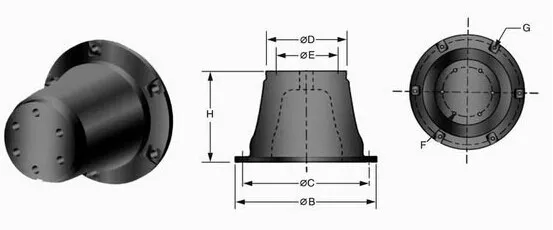 Marine Cone Dock Rubber Fender