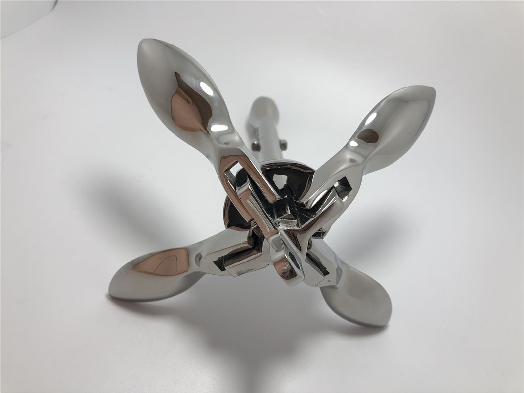 Marine Hardware Folding Boat Anchor Stainless Steel Grapnel Anchor