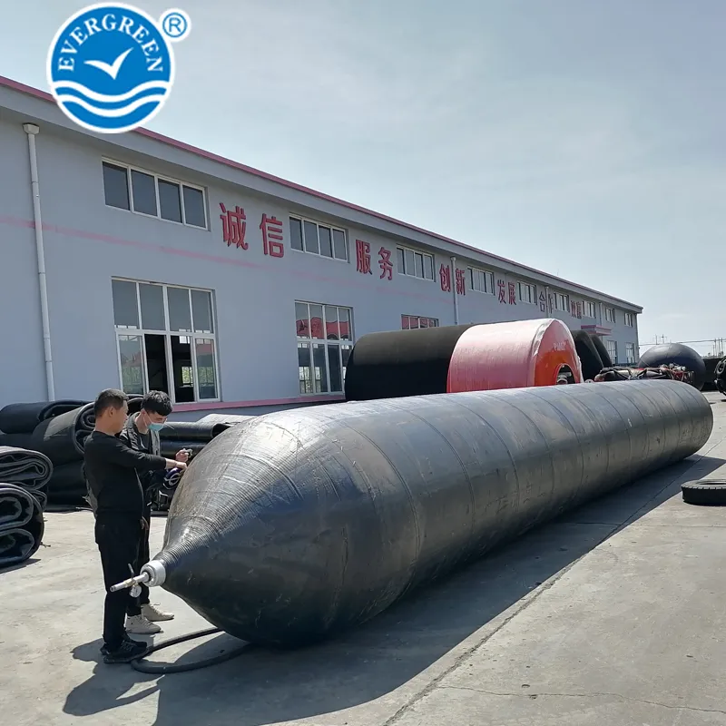 Marine Inflatable Rubber Roller Air Bag Ship Launching Airbag Price