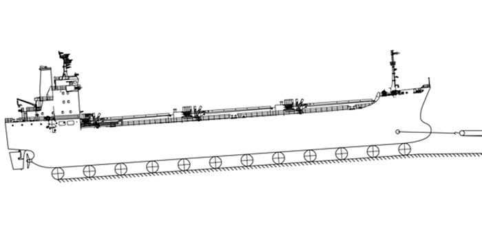 Marine Salvage Airbags for Lifting a Sunken Ship, Vessels