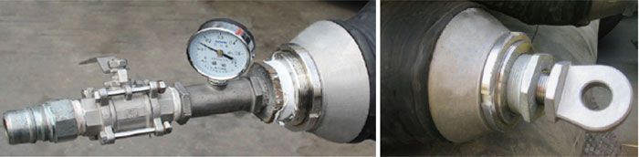 Marine Salvage Airbags for Lifting a Sunken Ship, Vessels