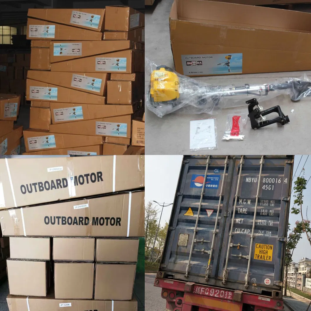 New 196cc Gasoline Outboard Motor with Ce GS for Fishing Boat