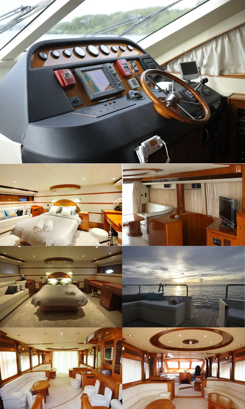OEM Offered Fashionable Personal 80FT Speed Luxury Yacht Boat
