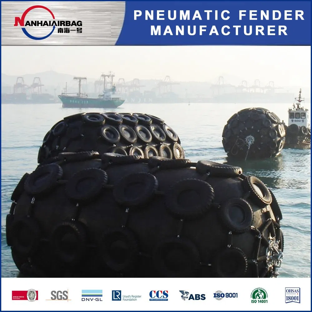 Passed CCS Dnv Lr Certificate Floating Ship Pneumatic Rubber Fenders for Salings