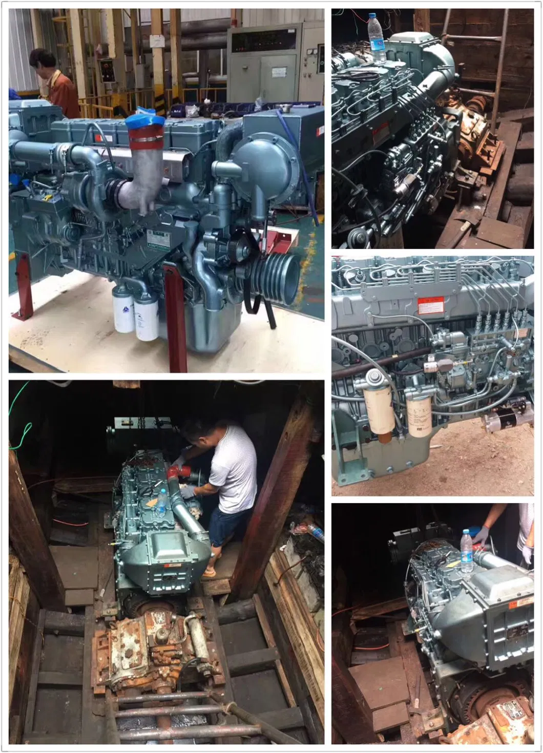 Sinotruk Steyr Series Diesel Engine for Marine (WD415/WD615/D12)