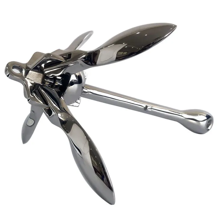 Stainless Steel Ship Anchor Small Boat Folding Anchors Manufacturer for Boat