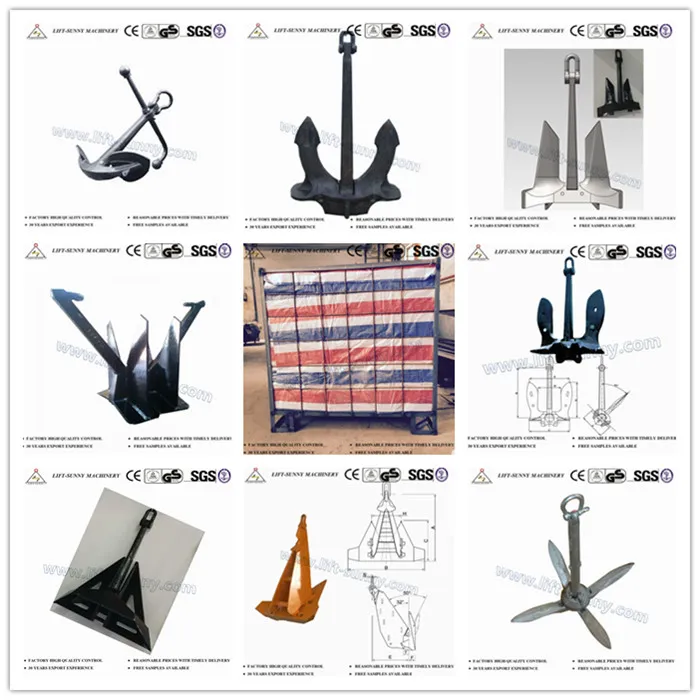 Steel Navy Anchor (Adminralty Anchor) Boat Anchor for Marine Ship